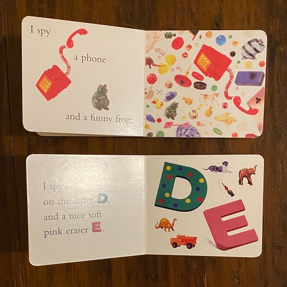 5/$10 Kids Books | Scholastic I Spy Little Book and Little Letters Board Books - Picture 9 of 15